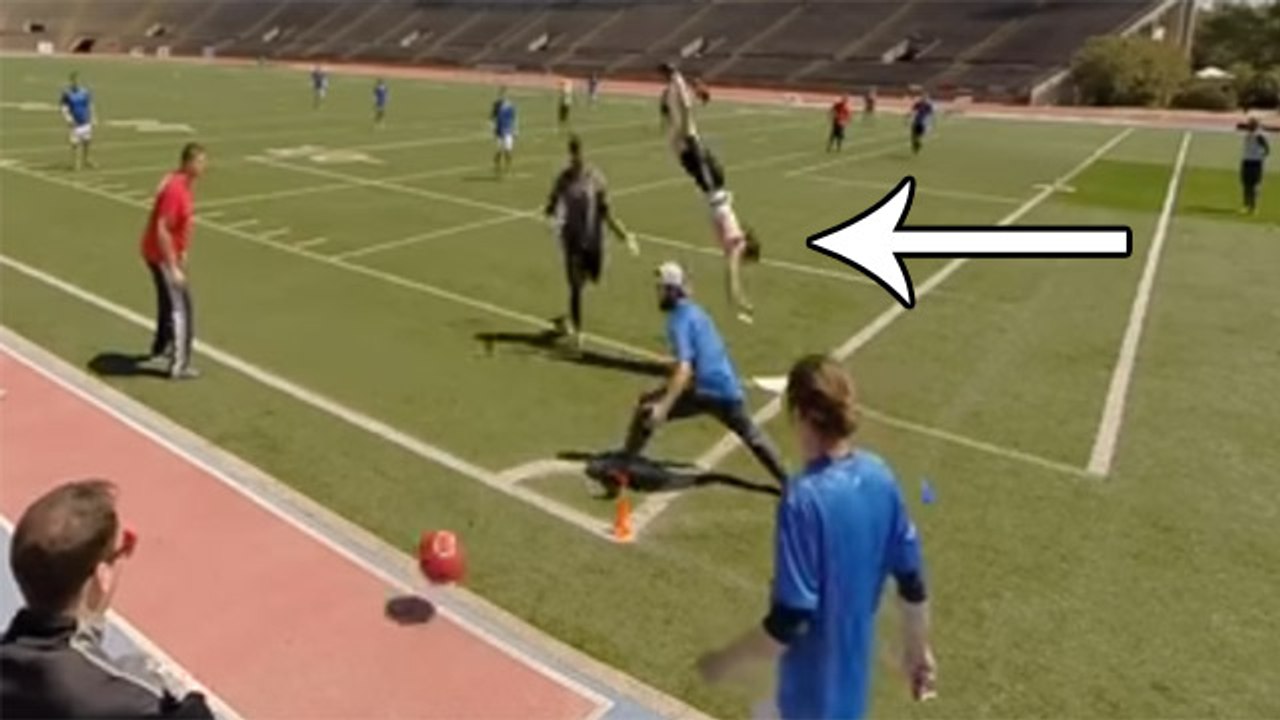 This Badass Front Flip Is The Greatest Play In Kickball History