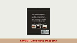 PDF  SWEET Chocolate Desserts PDF Full Ebook