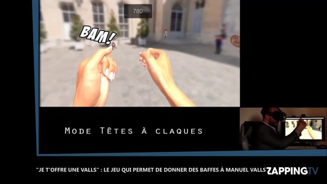 Je t’offre une Valls : Le jeu où il est possible de gifler Manuel Valls (Vidéo)
