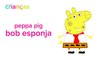 PEPPA PIG em Português Brasil - Família Peppa Pig BOB ESPONJA Calça Quadrada