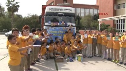 Adanalı Çocuklardan Sur'daki Arkadaşlarına 'Kitap Dolusu Sevgi'