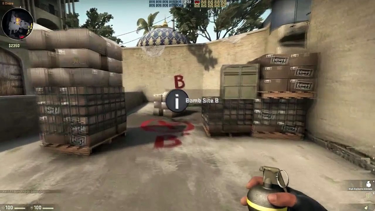 cs:go gameplay with bots
