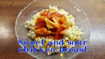 TIP: Sweet and sour chicken breast with Uncle Ben's sauce