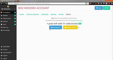 GIVEAWAY WINNER | BO2 | MODDED | ACCOUNT | PS3 |
