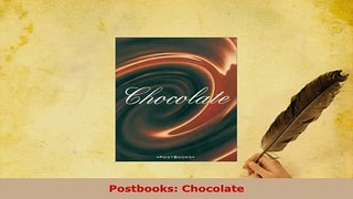 PDF  Postbooks Chocolate Read Online