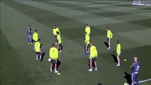 Danilo Humilla a Cristiano Ronaldo con un caño en el entrenamiento