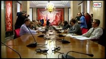Pablo Iglesias advierte de que si el PP no se suma al acuerdo de PSOE y C's, no habrá Gobierno