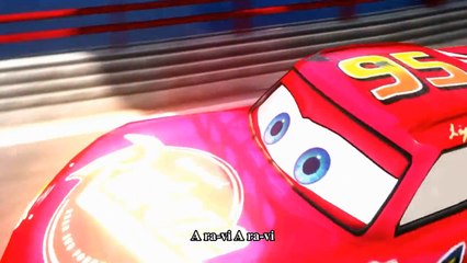 Spiderman Car For Kids - A ram sam sam - Iron Man riding his McQueen Cars