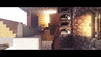 ♫ 'Dragons' - A Minecraft Parody song of 'Radioactive' By Imagine Dragons (Music Video) Animation