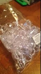 Acrylic Clear Ice Rock Diamond Crystals Treasure Gems for Table Scatters, Vase Fillers, Event, Weddi