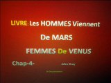 LES HOMMES VIENNENT DE MARS ET LES FEMMES DE VENUS -EXTRAIT-chap4 I OBJECTIF 9999 LIVRES