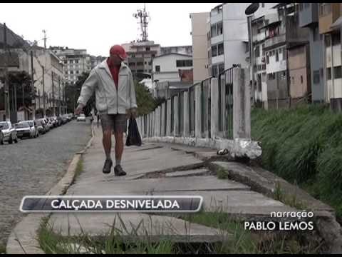 31-03-2014 - ESTAMOS DE OLHO: CALÇADA DESNIVELADA - ZOOM TV JORNAL