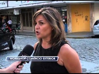 20-03-2014 - WORKSHOP COMÉRCIO EXTERIOR - ZOOM TV JORNAL