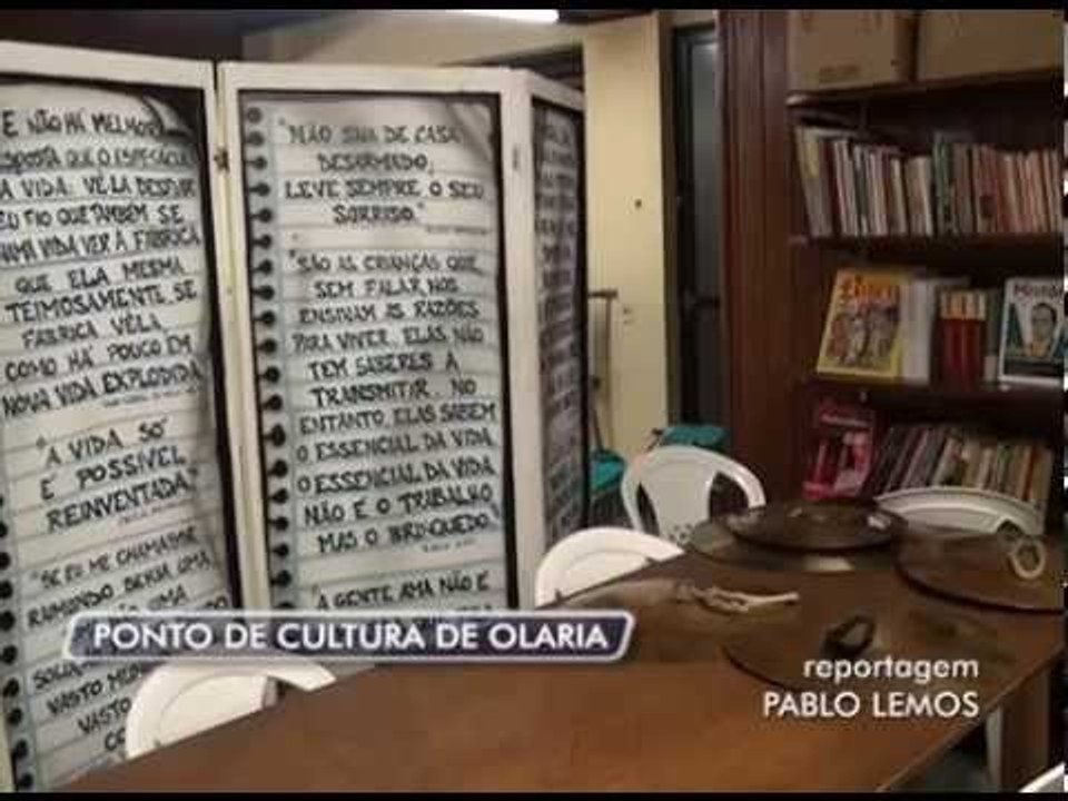 27-03-2014 - PONTO DE CULTURA DE OLARIA - ZOOM TV JORNAL