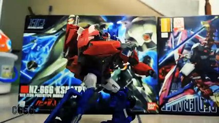 Transformers and Car racing stop motion