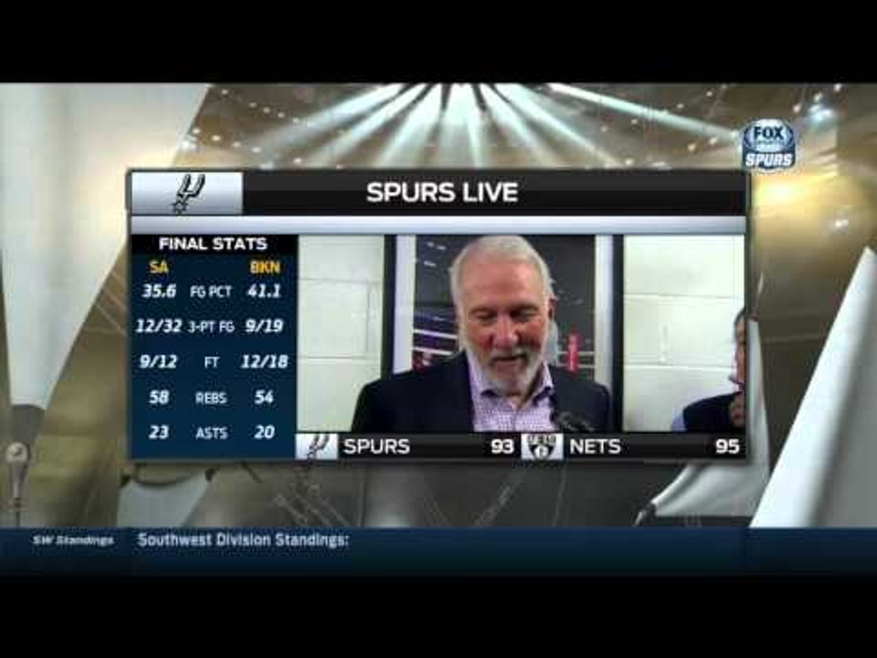 Spurs cae ante Nets