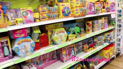 Toy Hunting Play Doh, My Little Pony, Frozen,Shopkins, Monster High and Hello Kitty|B2cute