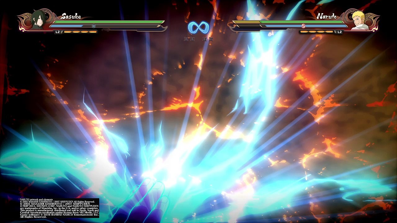 NARUTO SHIPPUDEN™: Ultimate Ninja® STORM 4 Sasuke (Wandering Shinobi) vs Naruto (Hokage)