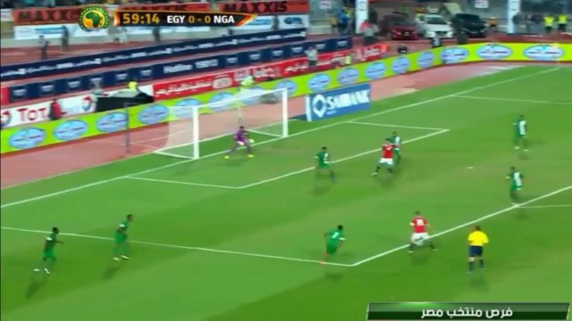 Full HD اهداف مباراة مصر ونيجيريا 1-0 تصفيات الامم الافريقية هدف المباراة رمضان صبحي