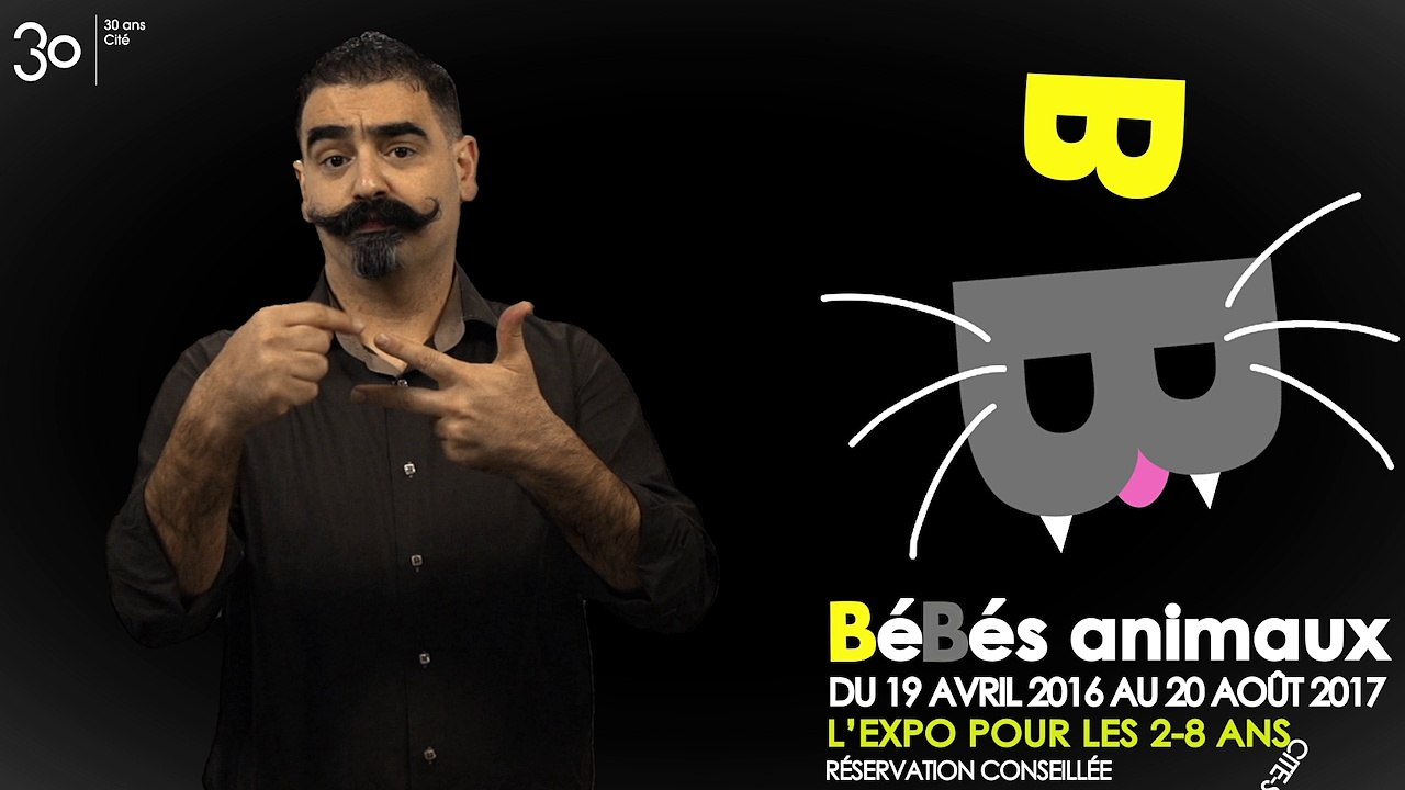 Information LSF - Nouvelle Exposition "Bébés Animaux" - Cité des sciences et de l'industrie - Paris 19ème Bis