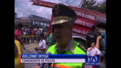 Simulacro terminó en accidente real en Pastaza