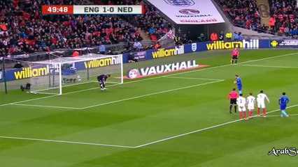 انجلترا وهولندا 1-2 حماد العنزي England and the Netherlands