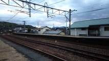 JR西日本 特別なトワイライトエクスプレス 9023レ【EF65 1124号機】大阪→下関 玖波駅通過