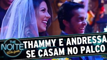 Thammy Miranda e Andressa se casam nos moldes de Las Vegas