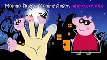 Peppa Pig Halloween Finger Family \ Nursery Rhymes Lyrics