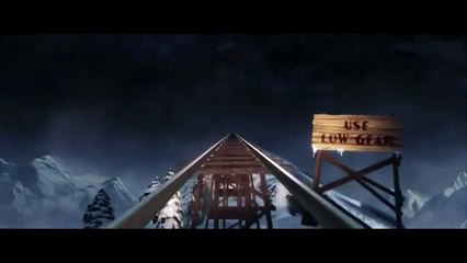 The Polar Express Roller Coaster Scene