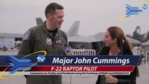 [FIDAE TV] Day 4: Interview Major John Cummings - F22 Raptor Pilot