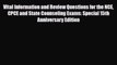 Read ‪Vital Information and Review Questions for the NCE CPCE and State Counseling Exams: Special‬