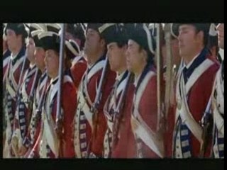 extrait du film "The Patriot",bataille US VS Anglais
