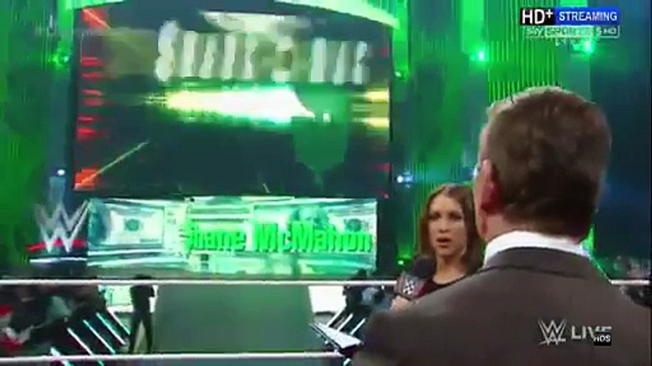 Shane Mcmahon Returns to WWE Monday Night Raw 2 22 2016