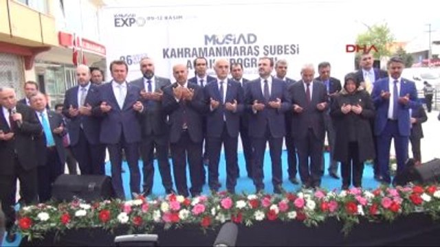 Kahramanmaraş Müsiad Şubesi'nin Açılışına Katıldı