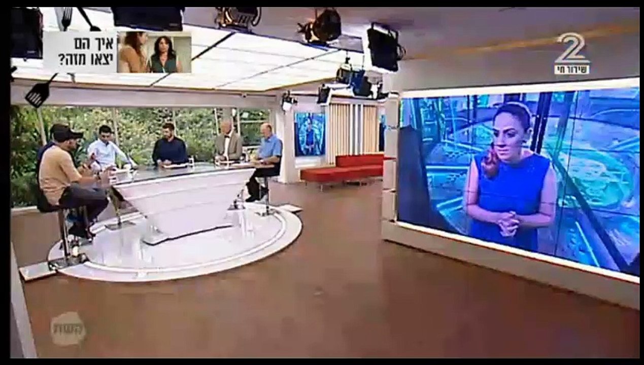 ברק אדרי והני זובידה - מה אתם אומרים ערוץ 2 8.4.16