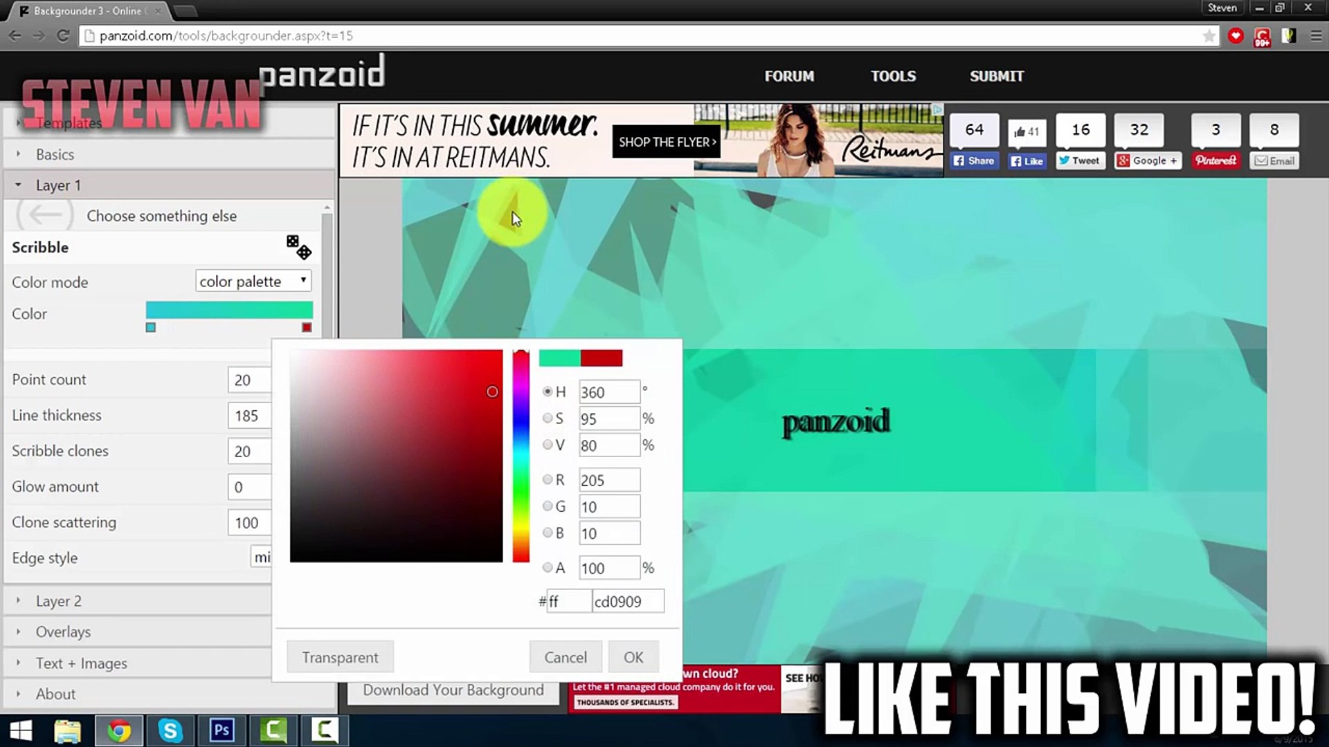 ⁣How to Make YouTube Channel Banner/Art Without Photoshop Tutorial! (2015/2016)