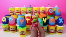 Alphabet Surprise Eggs Learn ABC Aprender el Abecedario con Huevos Sorpresa Toy Videos Part 5