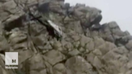 Man proposes to girlfriend on mountain gets rescued by helicopter