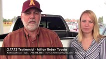 Milton Ruben Toyota Service >> Meet Your Milton Ruben Toyota Service Department Video Milton Ruben Toyota Service >> Meet Your Milton Ruben Toyota Service Department Video