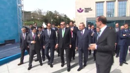 Cumhurbaşkanı Erdoğan, İstanbul Kongre Merkezi'nde İncelemelerde Bulundu (2)