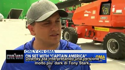 "Captain America: Civil War" Behind the Scenes - SUB ITA