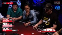 Phil Hellmuth hits gutshot against Alec Torelli in Poker Night in America