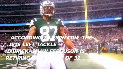 Long time New York Jets player abruptly retires at age 32