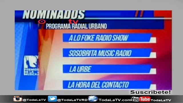 PREMIOS QTV PROGRAMA RADIAL DEL AÑO: ALOFOKE RADIO SHOW-PREMIOS QTV-VIDEO