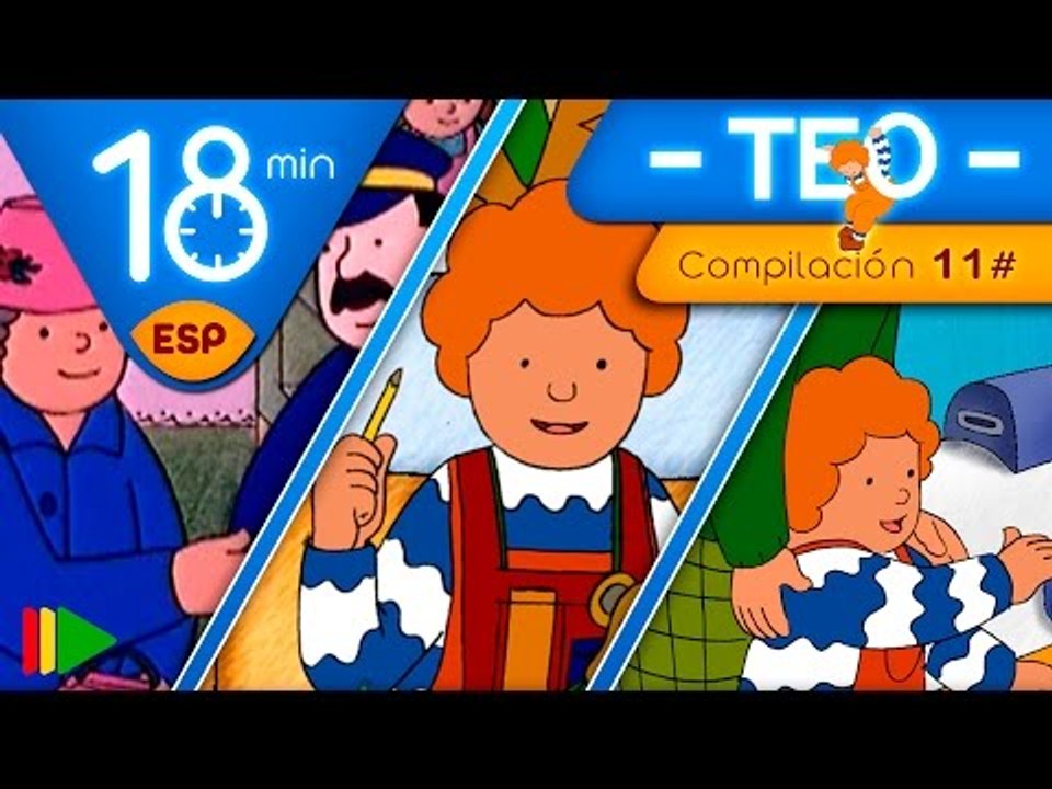 TEO | Colección 11 (Teo y los medios de transporte 2) | Episodios completos para niños | 18 minutos