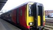 British Trainspotting - An East Midlands Trains Class 156 Leaving Derby going South