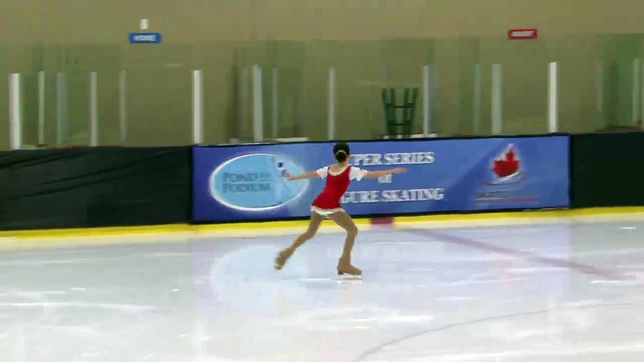 Bianca Gasparetto - 2016 Super Series VISI - Rink 1 (Meeker)