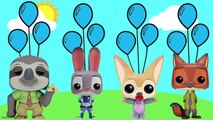 PLAY DOH GAMES - SURPRISE EGGS VIDEOS - Zootopia Zootropolis Learn Colors Coloring Page