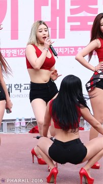 [직캠/Fancam] 160330 레이샤(LAYSHA) (솜) Turn Up The Music @ 부산과학기술대